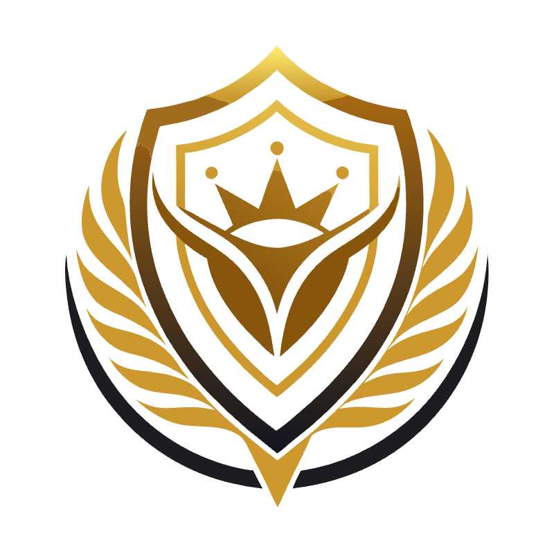 Elevate Your Brand with a Luxury Shield Logo Vector Perfect for High-End Businesses