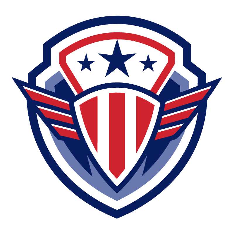 Elevate Your Brand with a Patriotic Shield Emblem Vector Design