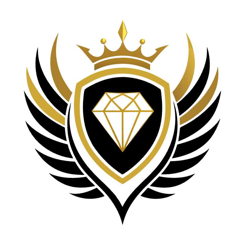 Elevate Your Brand with a Premium Vector Diamond Shield Logo Design