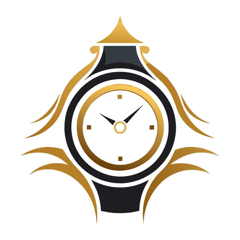 Elevate Your Brand with a Sleek Vector Luxury Watch Graphic