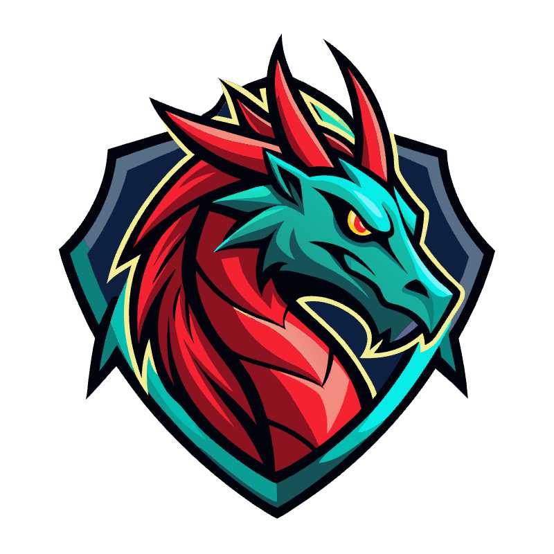 Elevate Your Esports Brand with a Ferocious Dragon Logo Vector