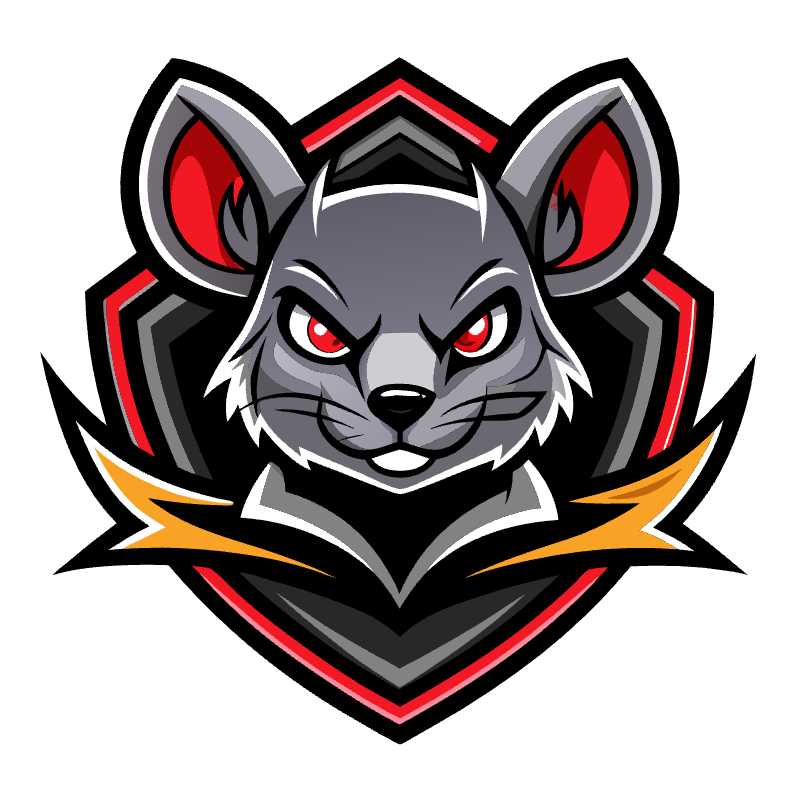 Elevate Your Gaming Brand with a Fierce Mouse Logo Vector