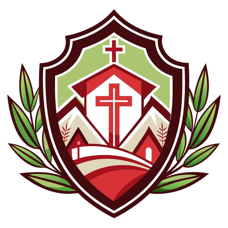 Elevate Your Spiritual Projects with Our Shield and Cross Vector Icon