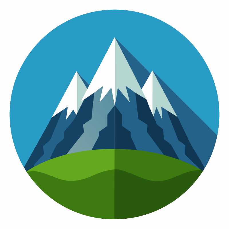 Elevate Your Travel Designs with a Free Downloadable Mountain Vector Icon