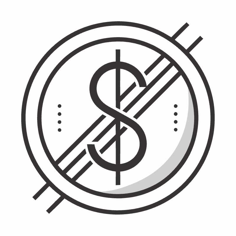 Enhance Your Financial Projects with Editable Dollar Sign Vector Icon