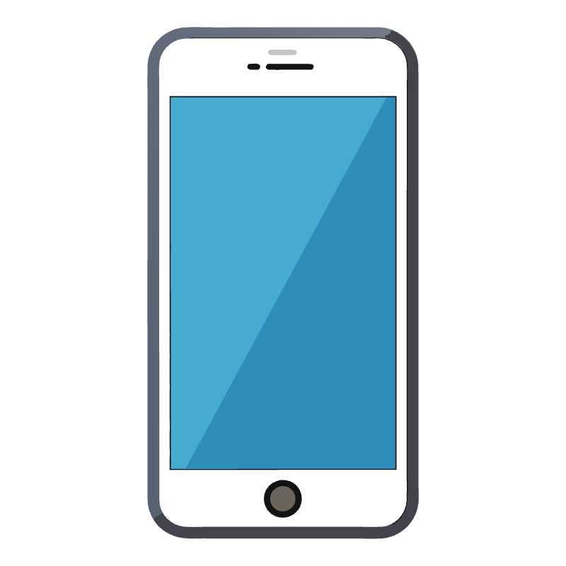 Modern Smartphone Vector Graphic for Sleek Design Projects