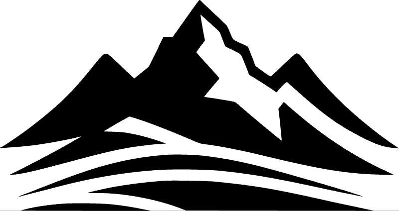 Mountain Adventure Icon Perfect for Outdoor and Travel Designs