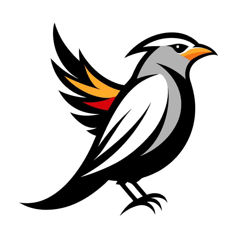 Sleek Bird Logo Vector Design Perfect for Branding