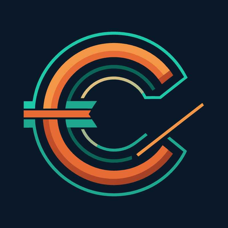 Streamlined Letter C Logo Design in Line Style for Modern Branding