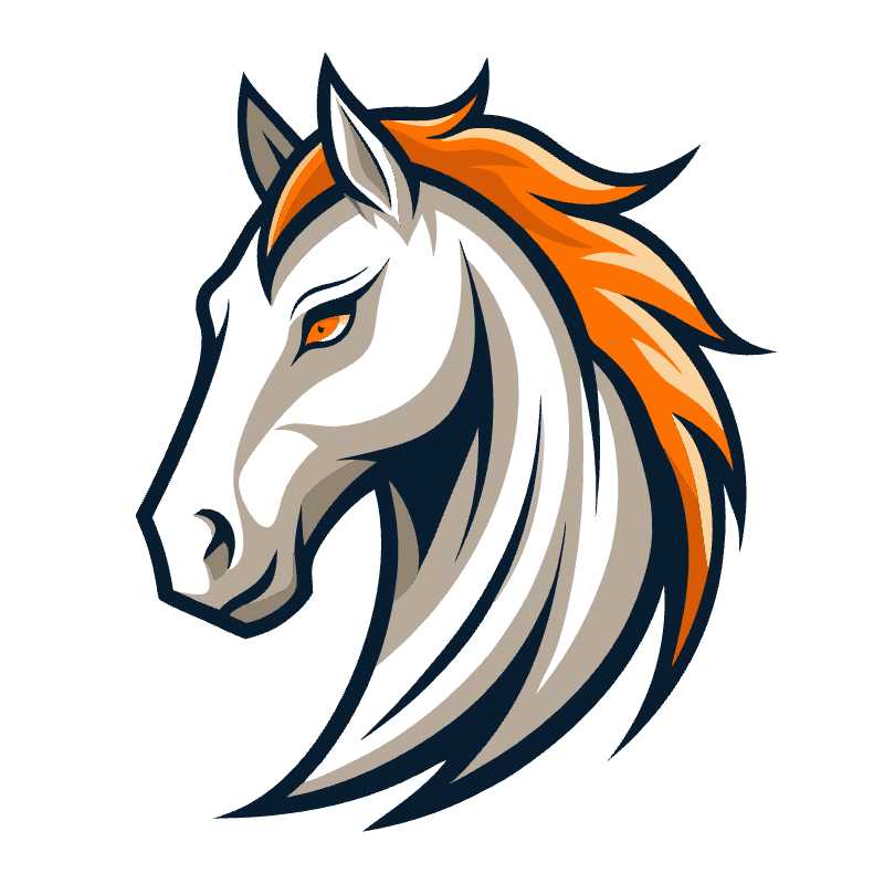 Stunning Horse Head Vector Logo Design for Brands and Businesses