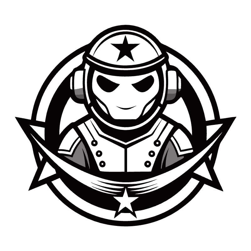 Stylish Hip Hop Astronaut Vector Logo for Modern Branding