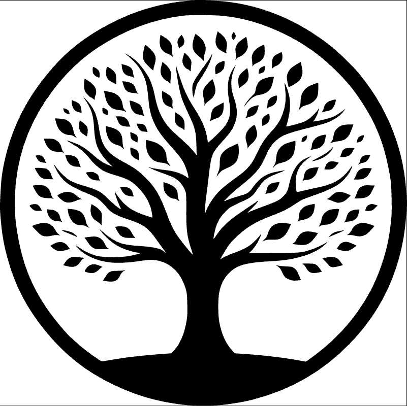 Timeless Tree of Life Vector Icon – Perfect for Your Creative Projects