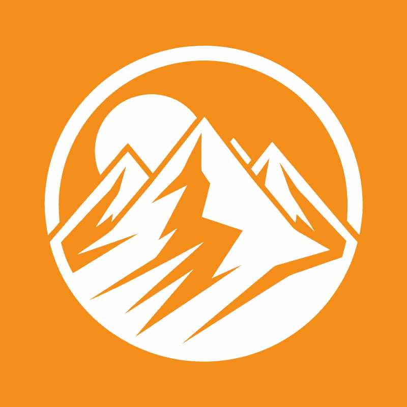 Ultimate Mountain Adventure Logo for Travel Brands and Enthusiasts