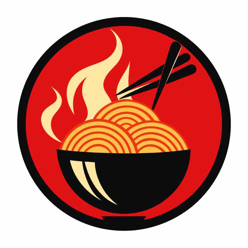 Unique Ramen Bowl Logo Design Perfect for Culinary Branding