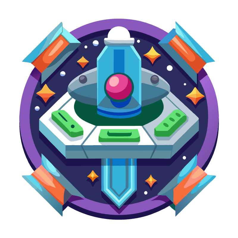 Unlock Creativity with Our Downloadable Alien Spaceship Vector for Game Development