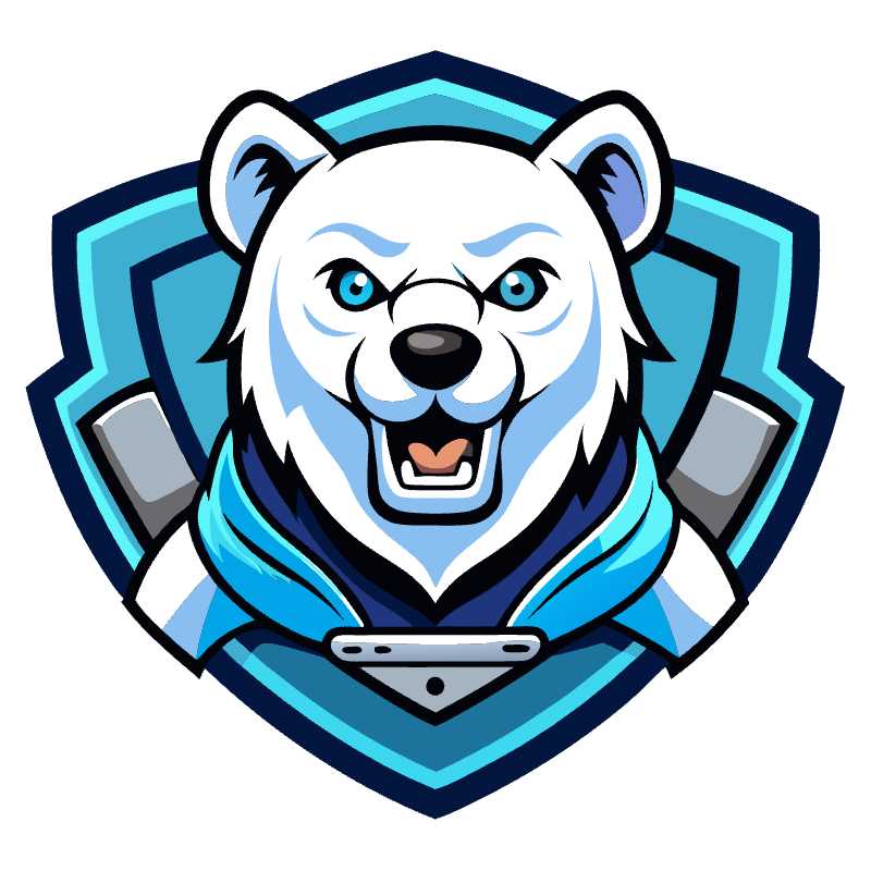 Unlock Your Gaming Brand Potential with a Fierce Polar Bear Logo Design