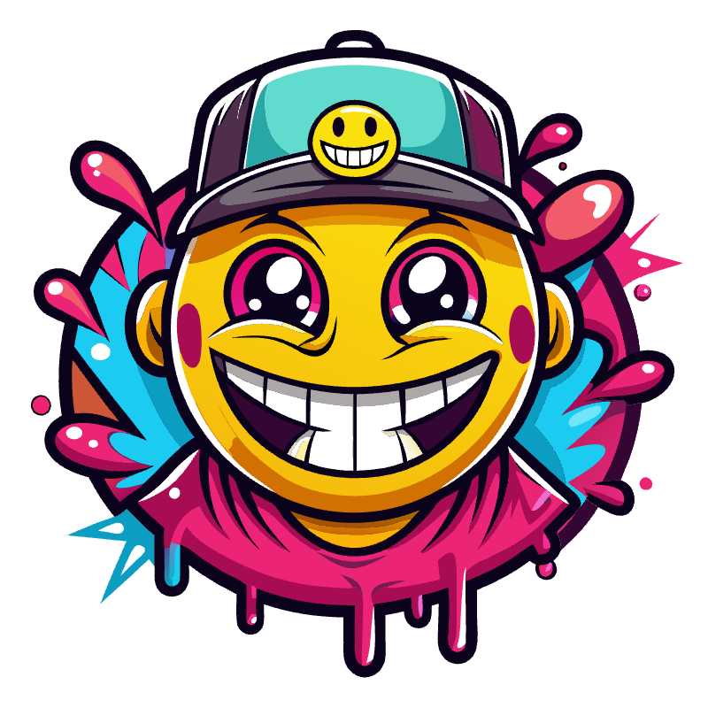 Urban Vibes Meet Digital Design Download Editable Graffiti Emoji Vectors