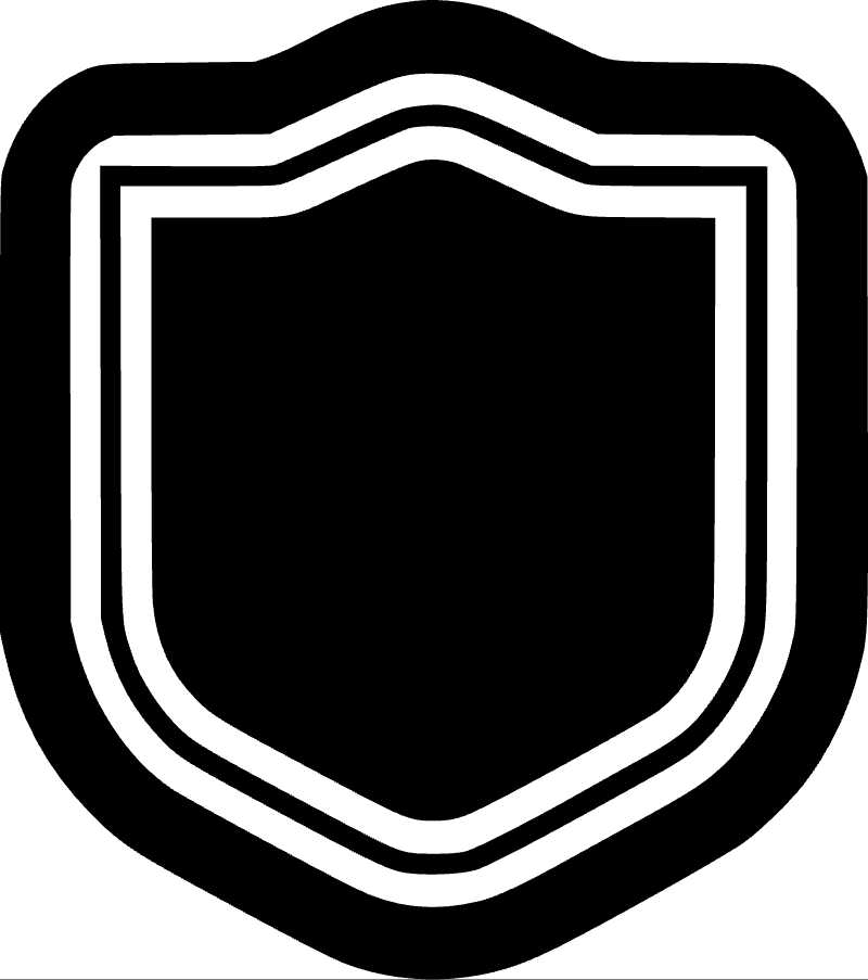 Versatile Shield Vector Graphic for Logos and Security Emblems