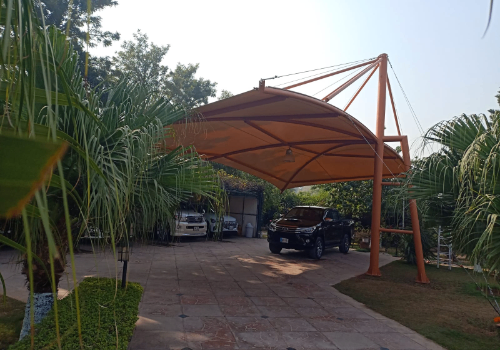 Fixed Side Pole Umbrella