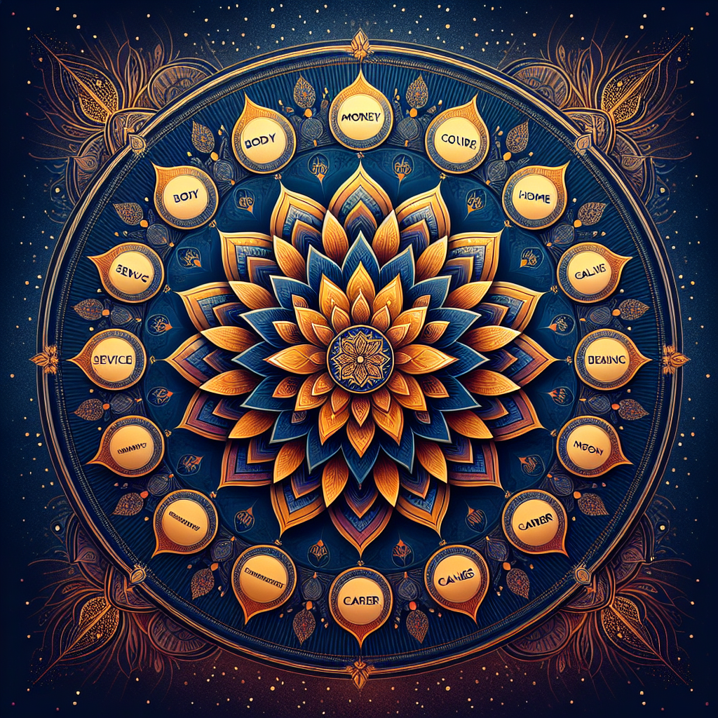 The Twelve Houses (Bhavas) of Vedic Astrology Explained