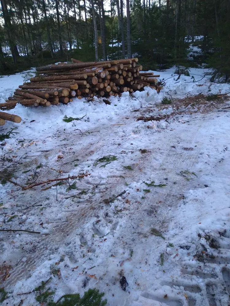 Blandved till salu i Hudiksvall