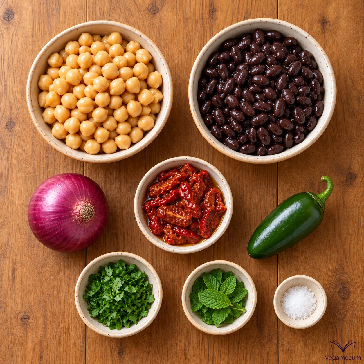 Para la ensalada, Mit KI erstelltes Bild