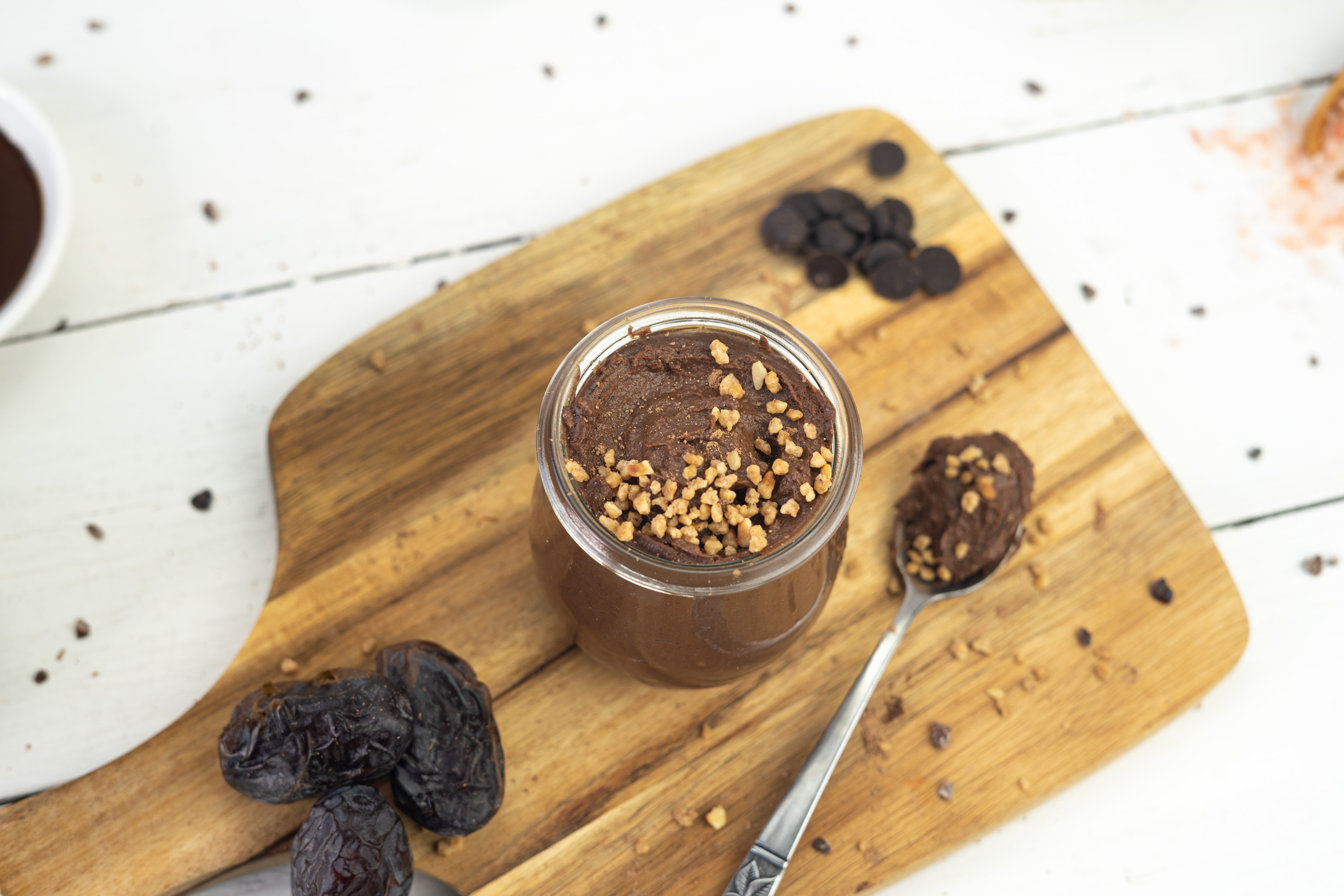 Rezept Serviervorschlag Dattel Schoko Aufstrich