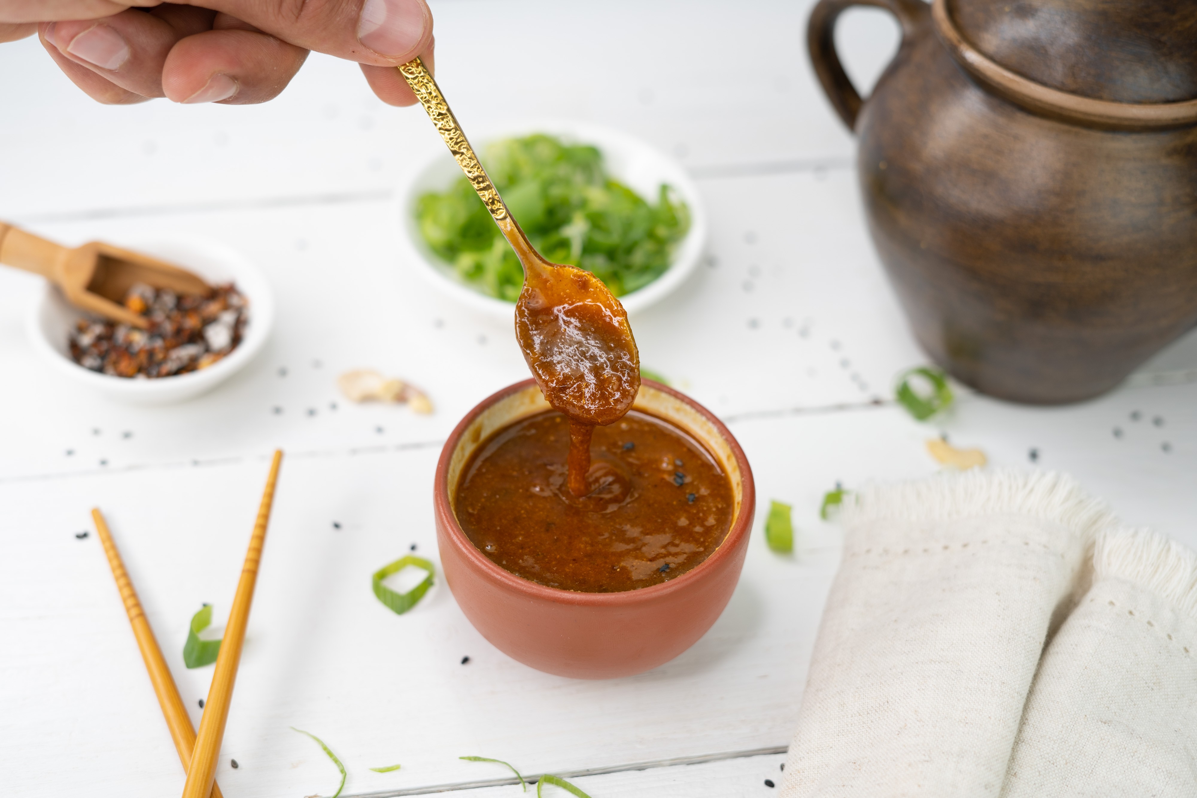 Rezept Serviervorschlag Selbstgemachte Hoisin Sauce