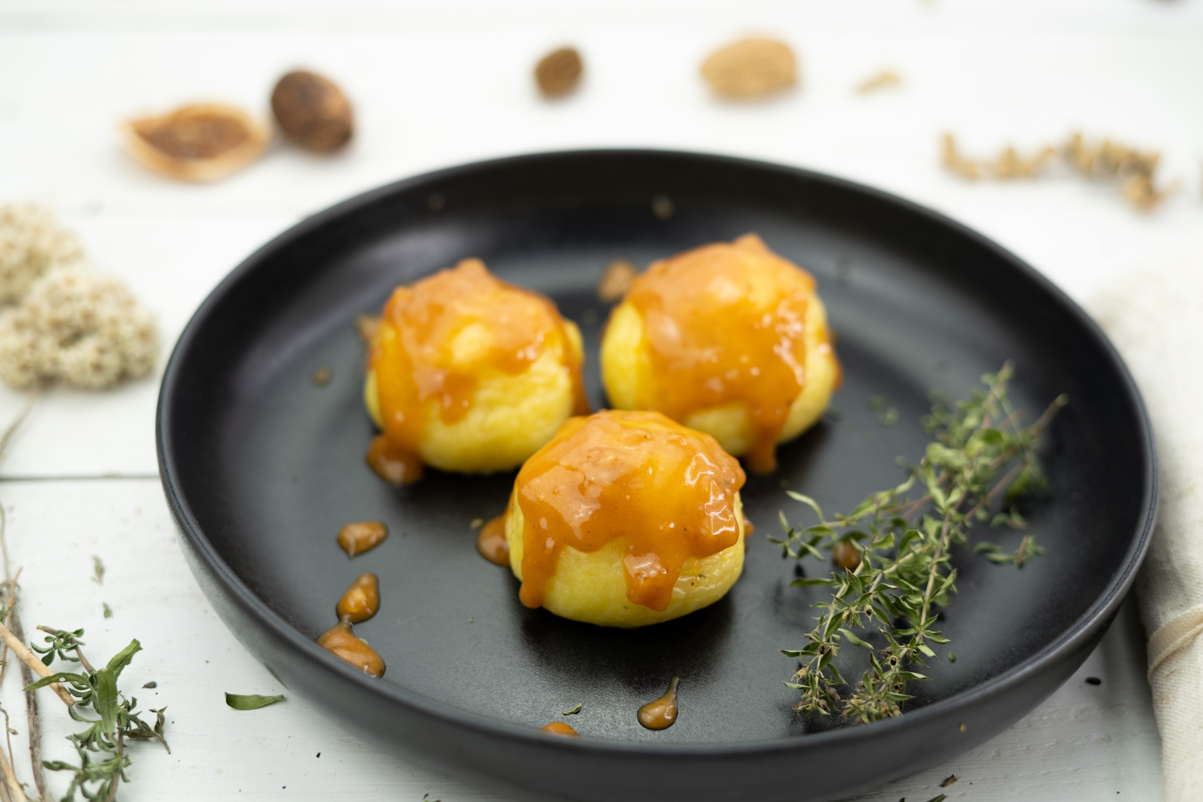 Rezept Serviervorschlag Kartoffelknödel - gelingsicher und lecker