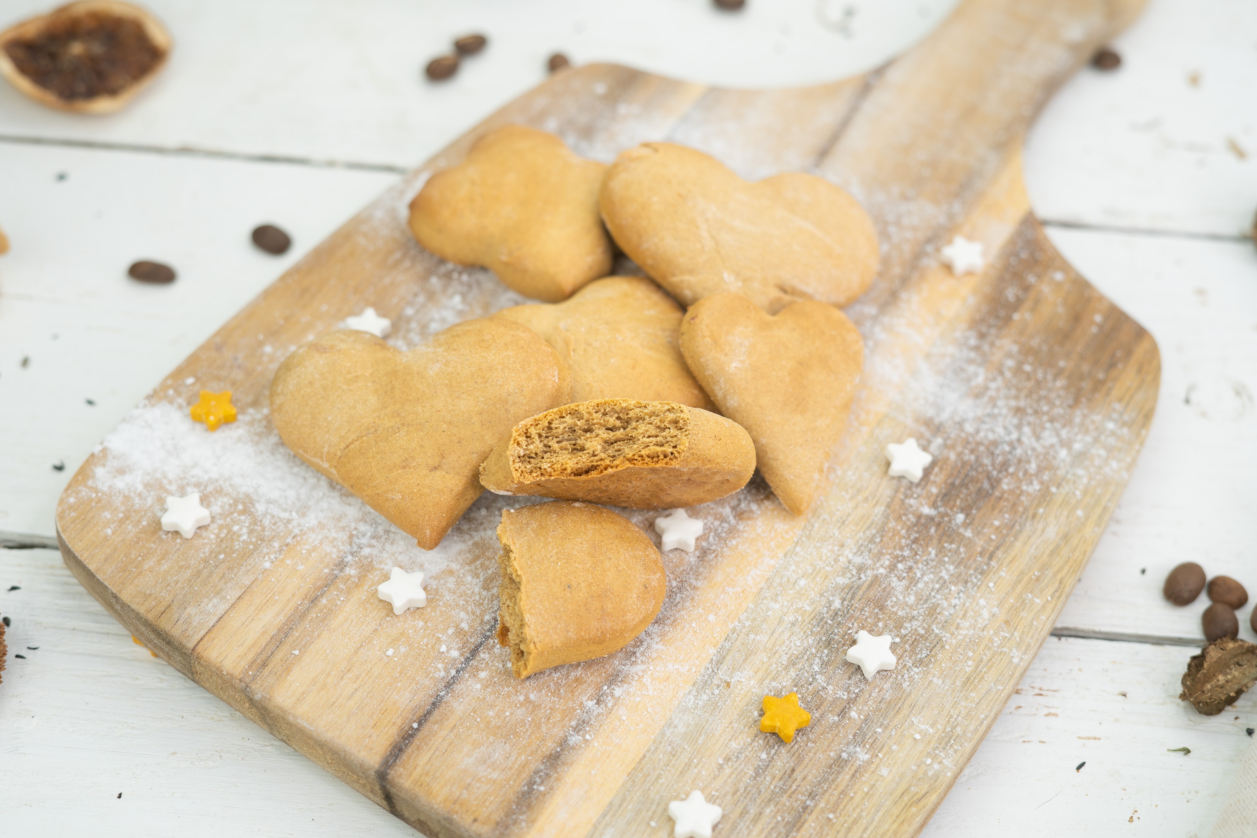 Rezept Serviervorschlag Saftiger Lebkuchen