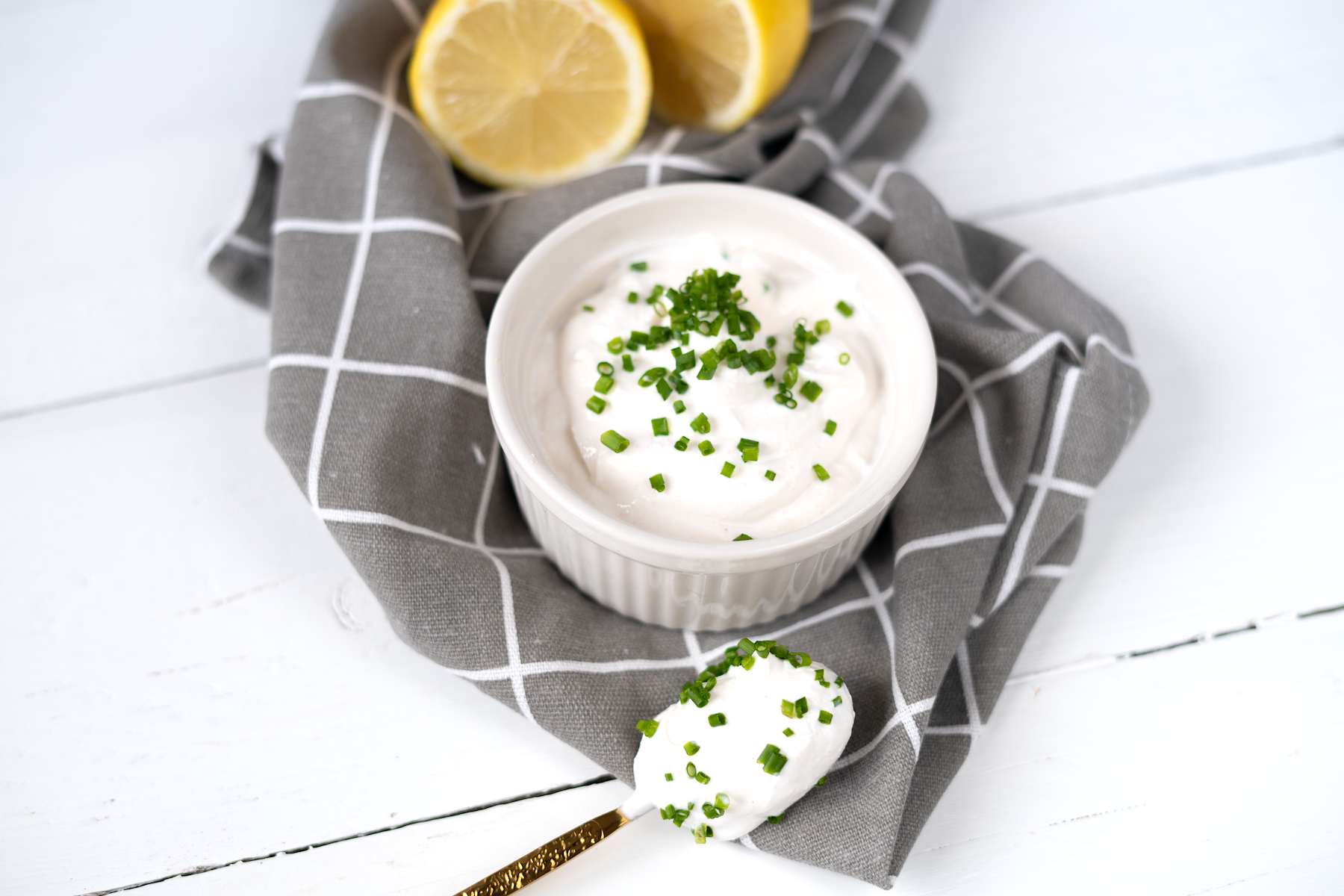 Rezept Serviervorschlag Sour Cream Dip