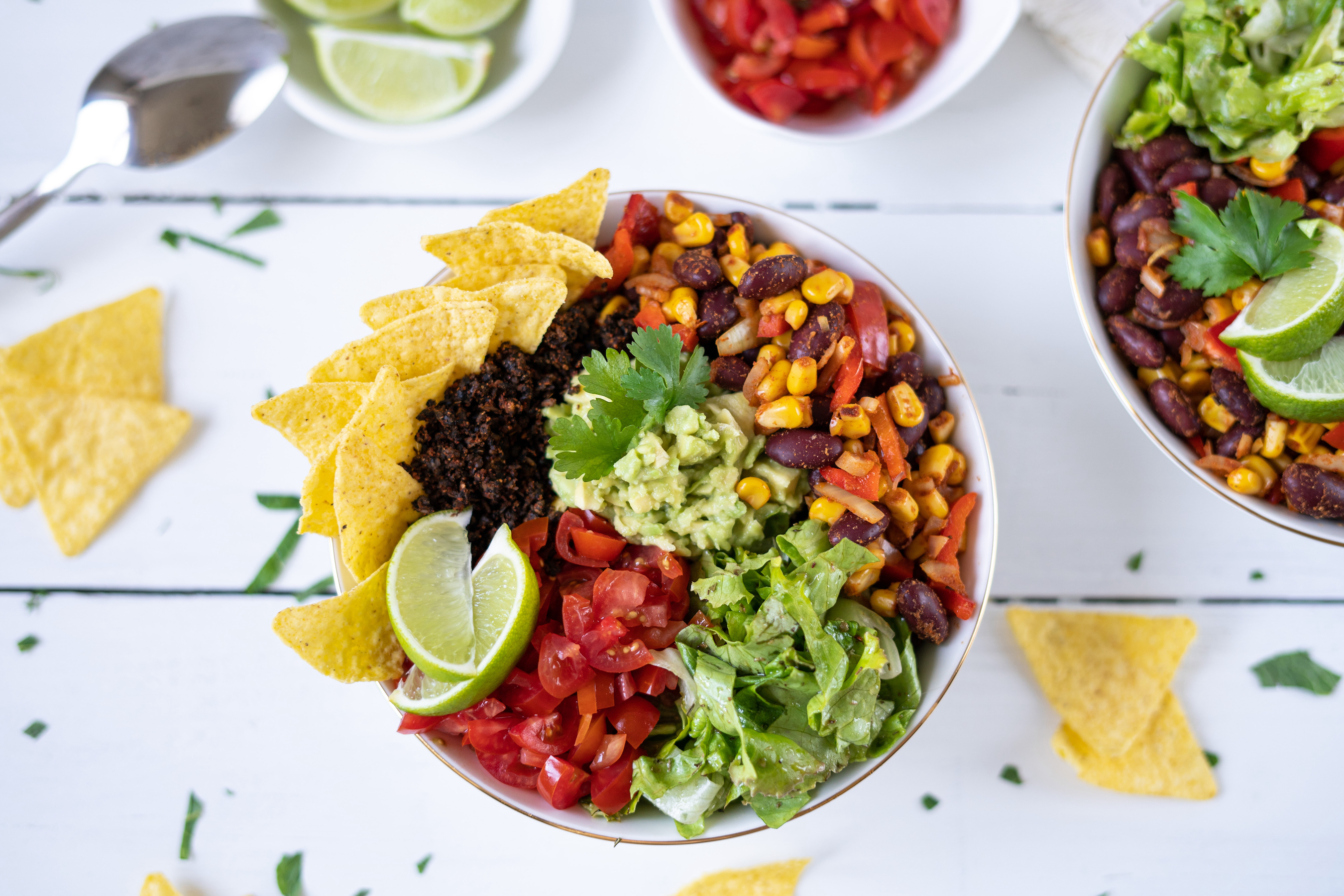 Rezept Serviervorschlag Mexikanische Burrito Bowl