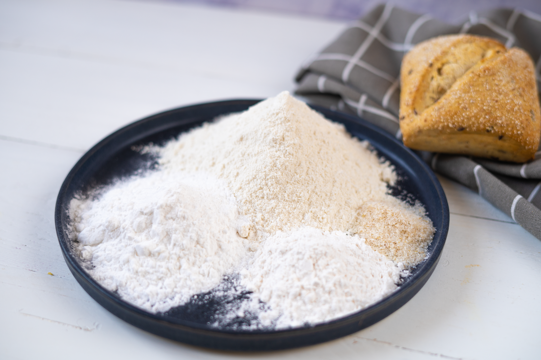 Rezept Serviervorschlag Glutenfreie Backmischung für Kuchen, Kekse und Co.