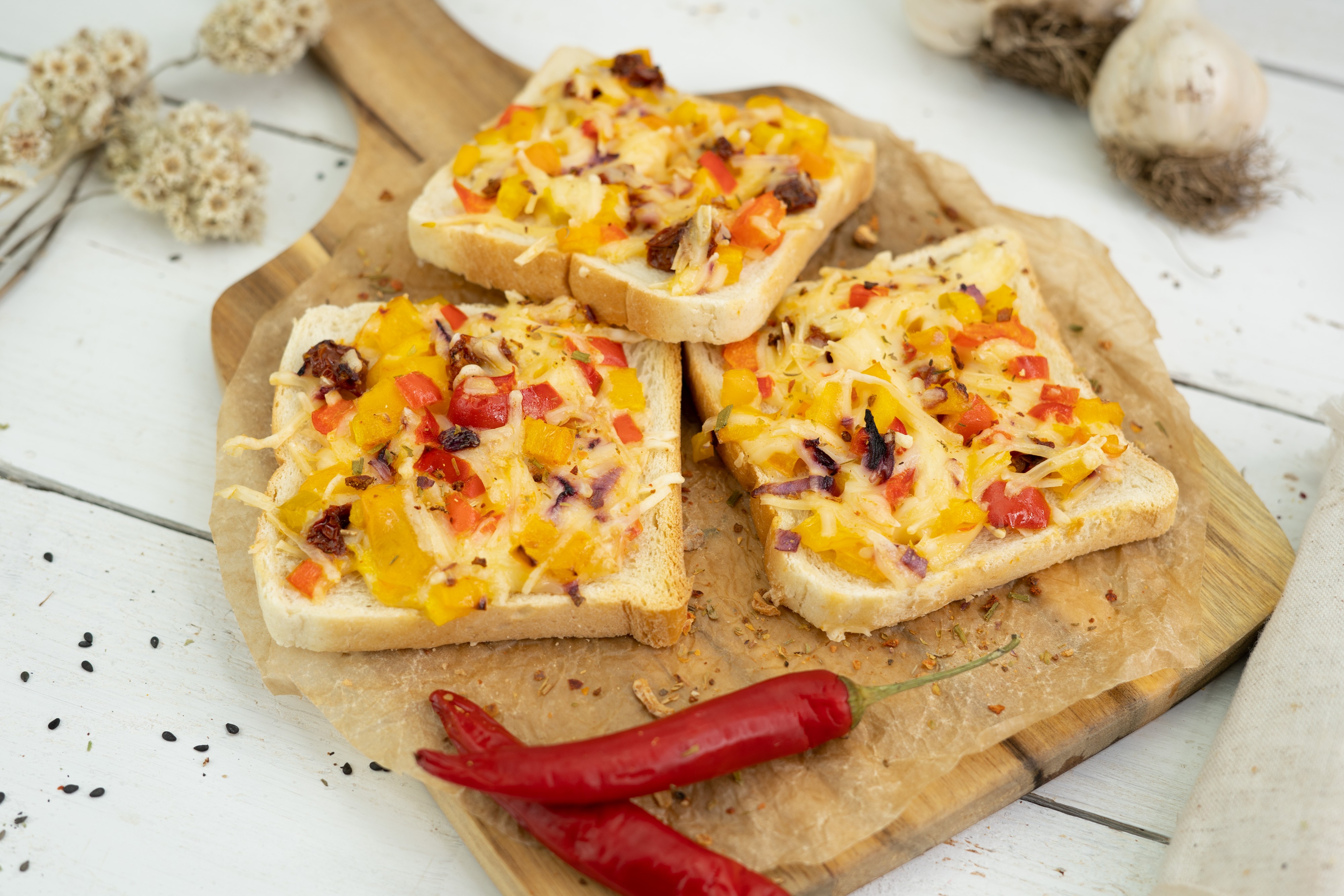 Rezept Serviervorschlag Schnelle & einfache Pizzabrötchen