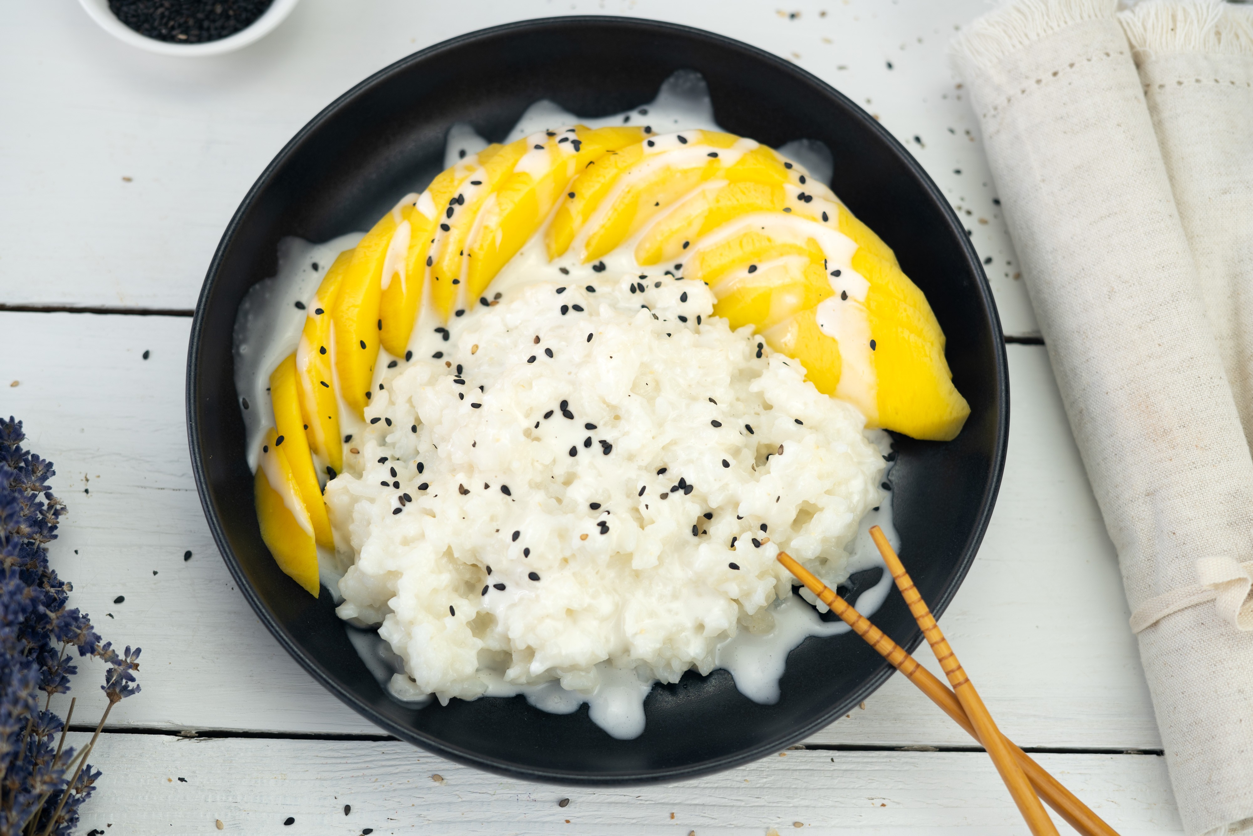 Rezept Serviervorschlag Mango Sticky Rice