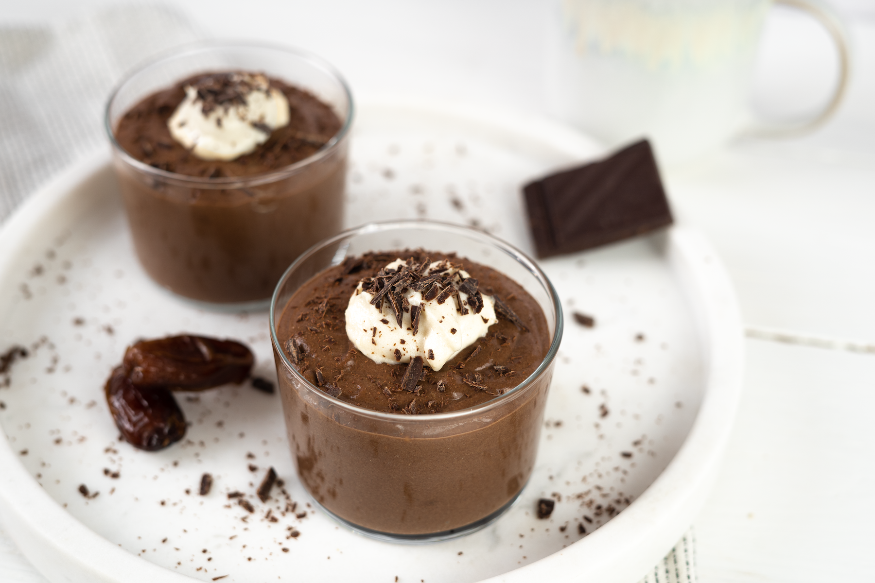 Rezept Serviervorschlag Cremig luftiges Schokomousse