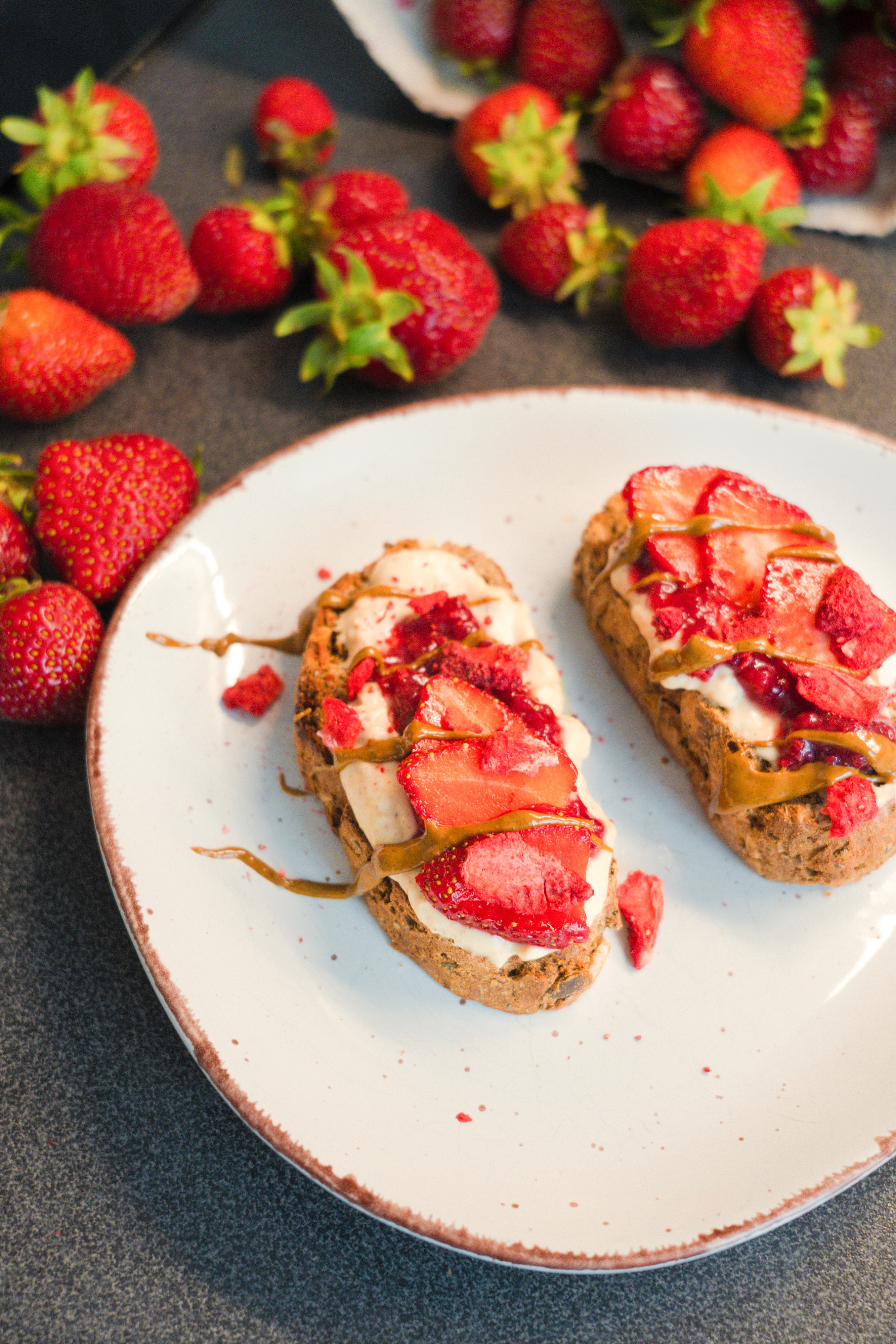 Rezept Serviervorschlag Low Carb - Sweet Bread