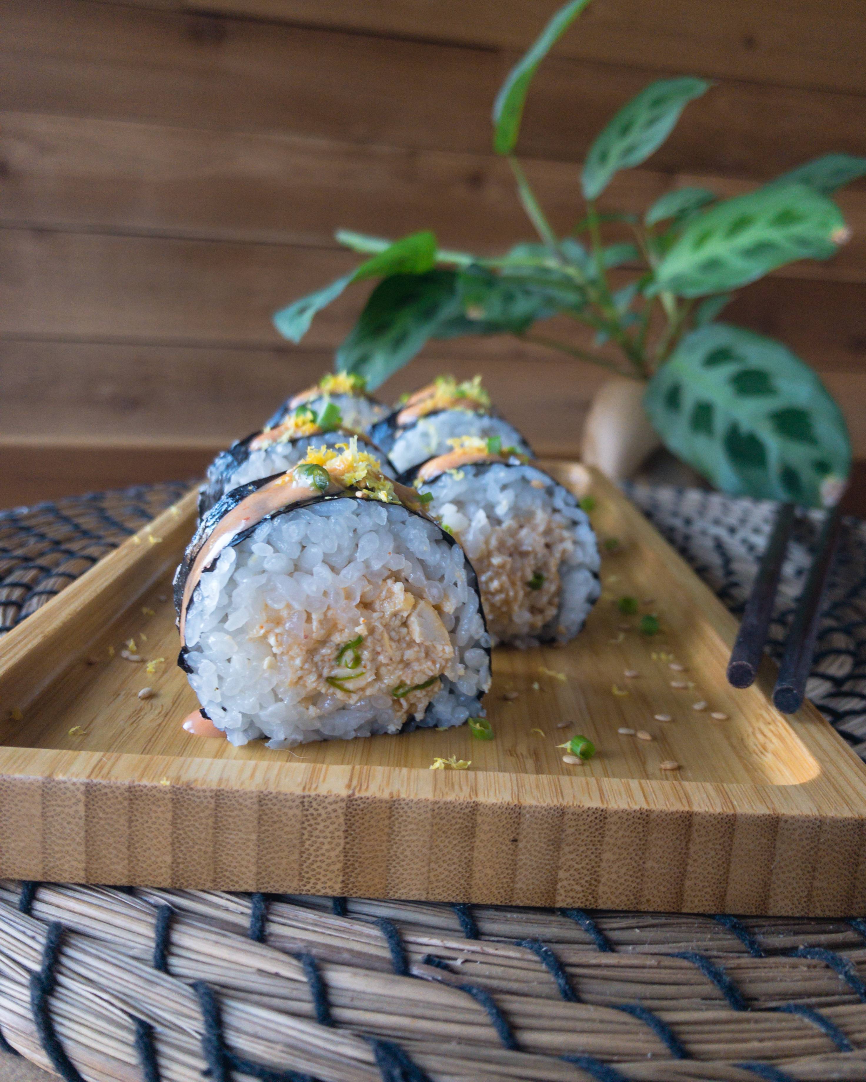 Tofu "Krab" Sushi Roll