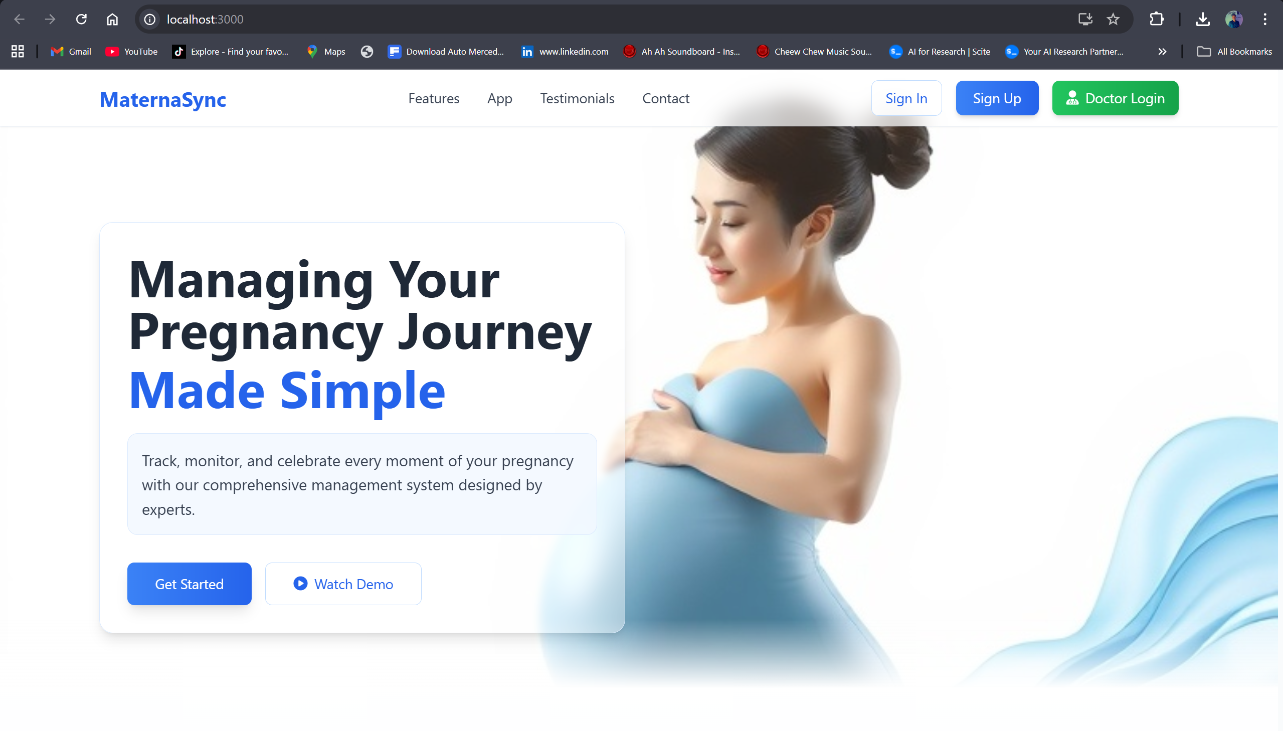 MaternaSync - Pregnancy Management