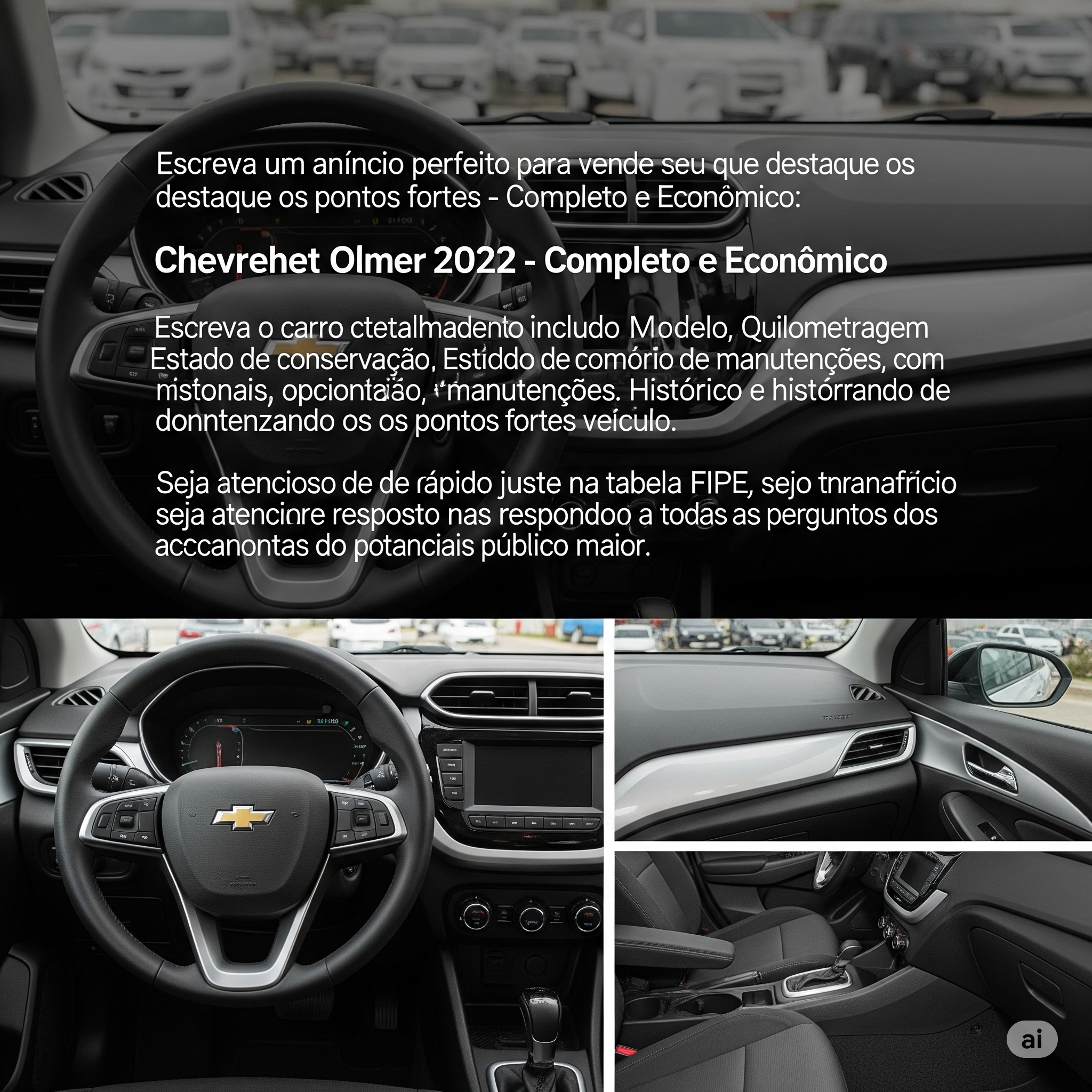 Como criar o anúncio perfeito para vender seu carro