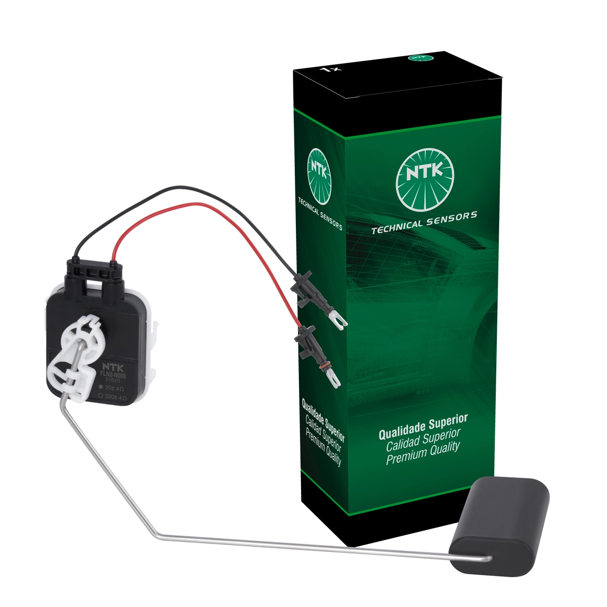 Caixa FLN2-N008 - Sensor de nível de combustível Caixa FLN2-N008 - Sensor de nível de combustível