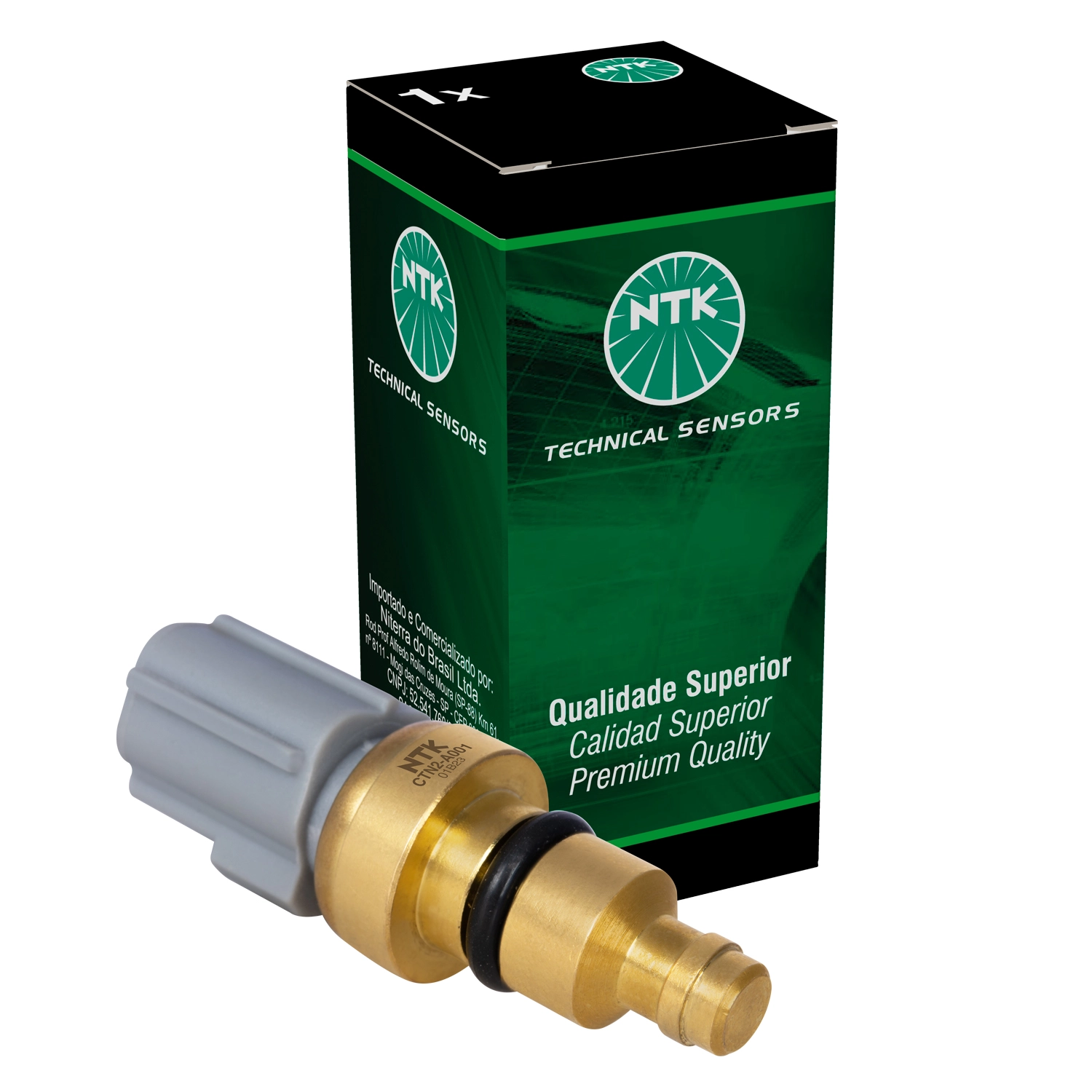 Caixa CTN2-A001 - Sensor de temperatura do líquido de arrefecimento Caixa CTN2-A001 - Sensor de temperatura do líquido de arrefecimento