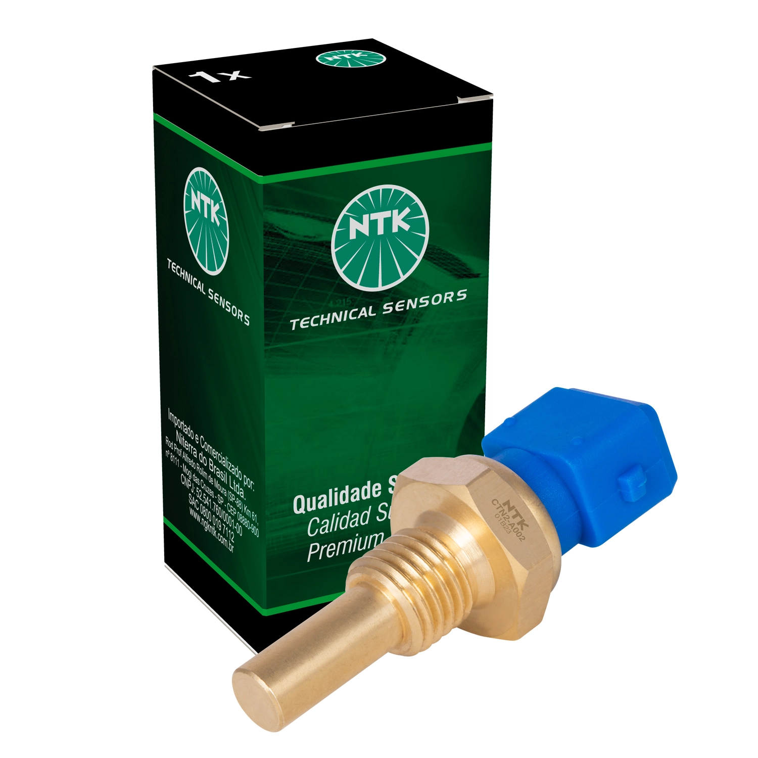 Caixa CTN2-A002 - Sensor de temperatura do líquido de arrefecimento Caixa CTN2-A002 - Sensor de temperatura do líquido de arrefecimento