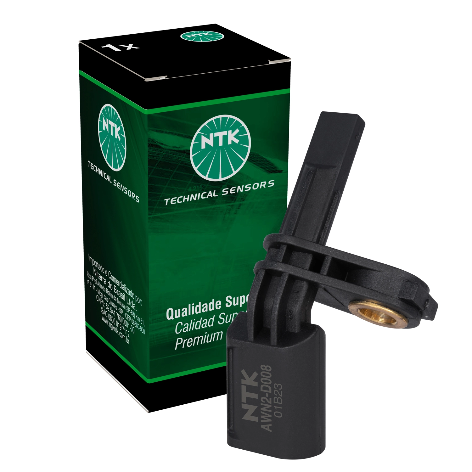 Caixa AWN2-D008 - Sensor ABS Caixa AWN2-D008 - Sensor ABS