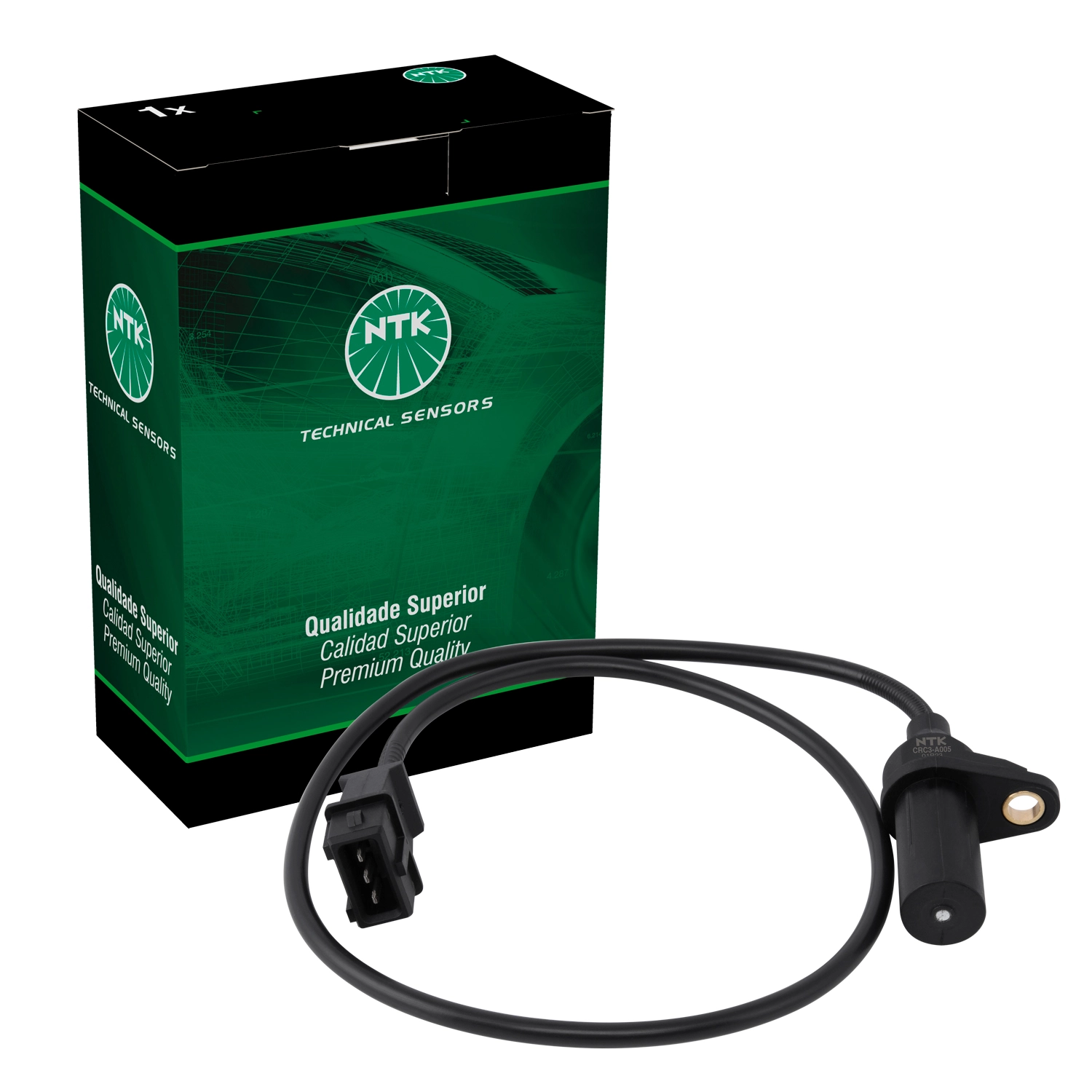 Caixa CRC3-A005 - Sensor de rotação Caixa CRC3-A005 - Sensor de rotação