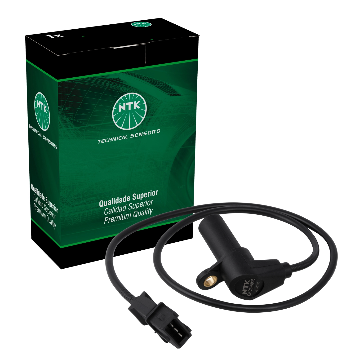 Caixa CRC3-A006 - Sensor de rotação Caixa CRC3-A006 - Sensor de rotação