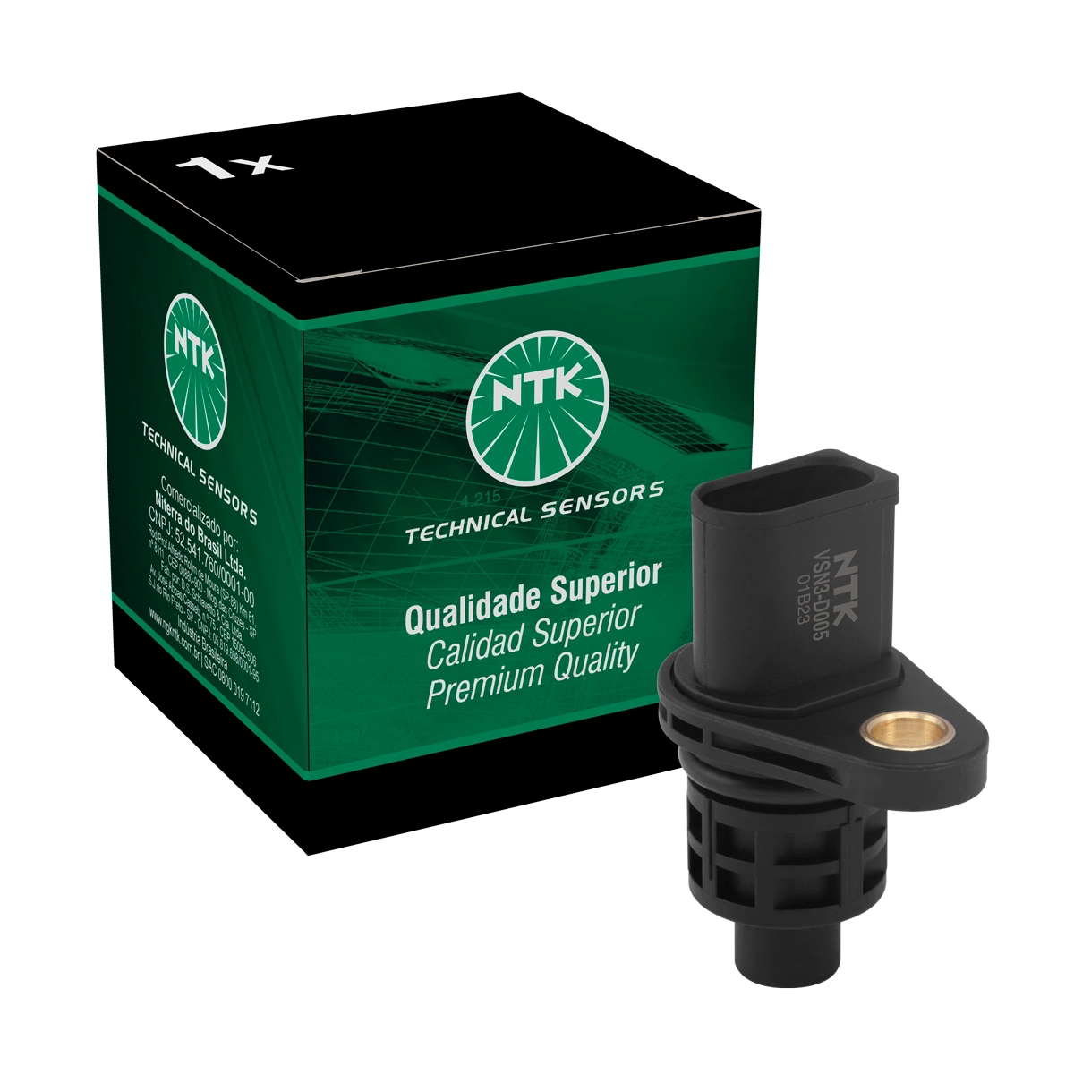 Caixa VSN3-D005 - Sensor de velocidade Caixa VSN3-D005 - Sensor de velocidade