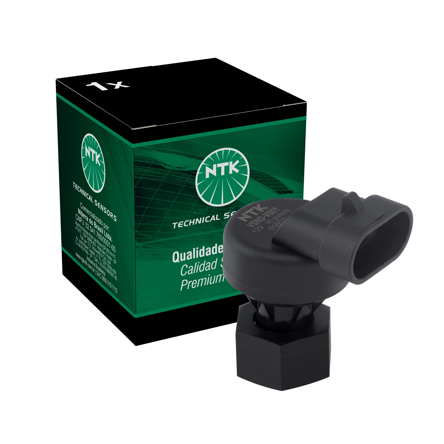 Caixa VSN3-V001 - Sensor de velocidade Caixa VSN3-V001 - Sensor de velocidade