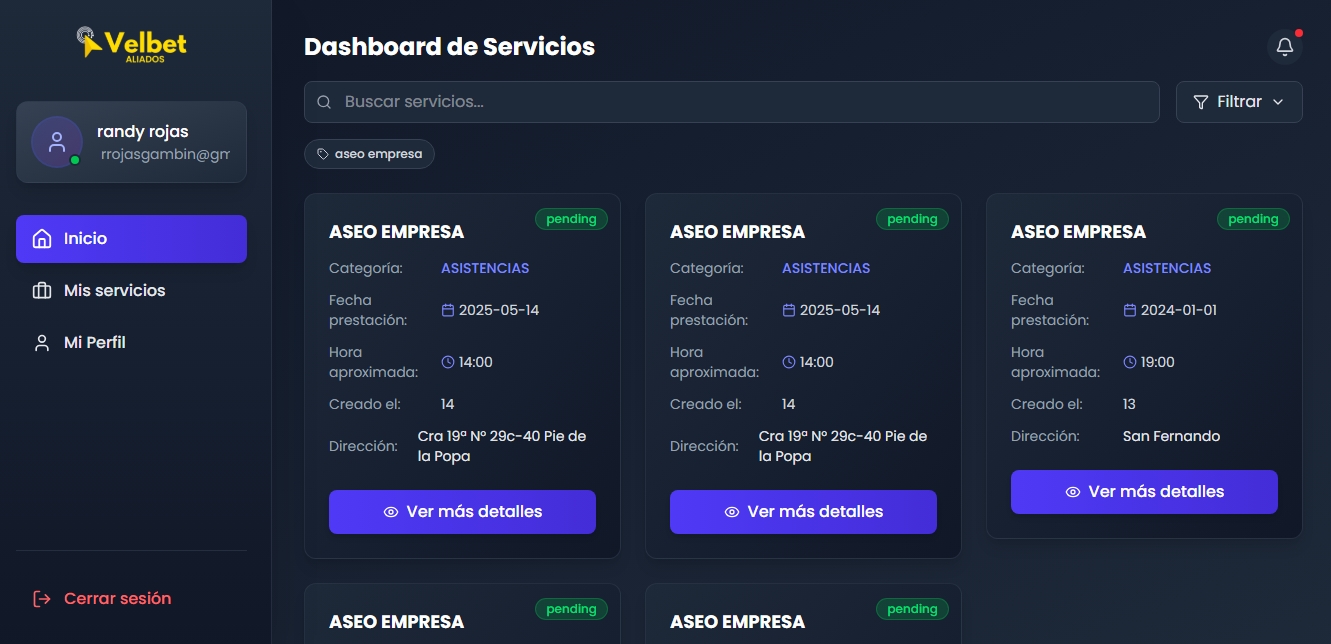Velbet (Aliados)