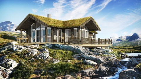 Saltdalshytta -  en av Norges største hytteprodusenter